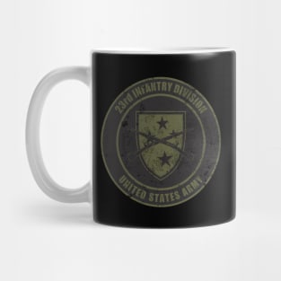 23rd Infantry Division Patch (distressed) Mug